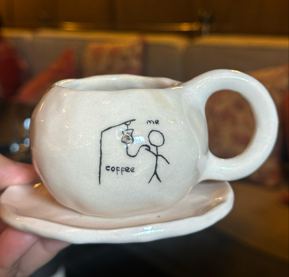 LIFE HAPPENS COFFEE HELPS