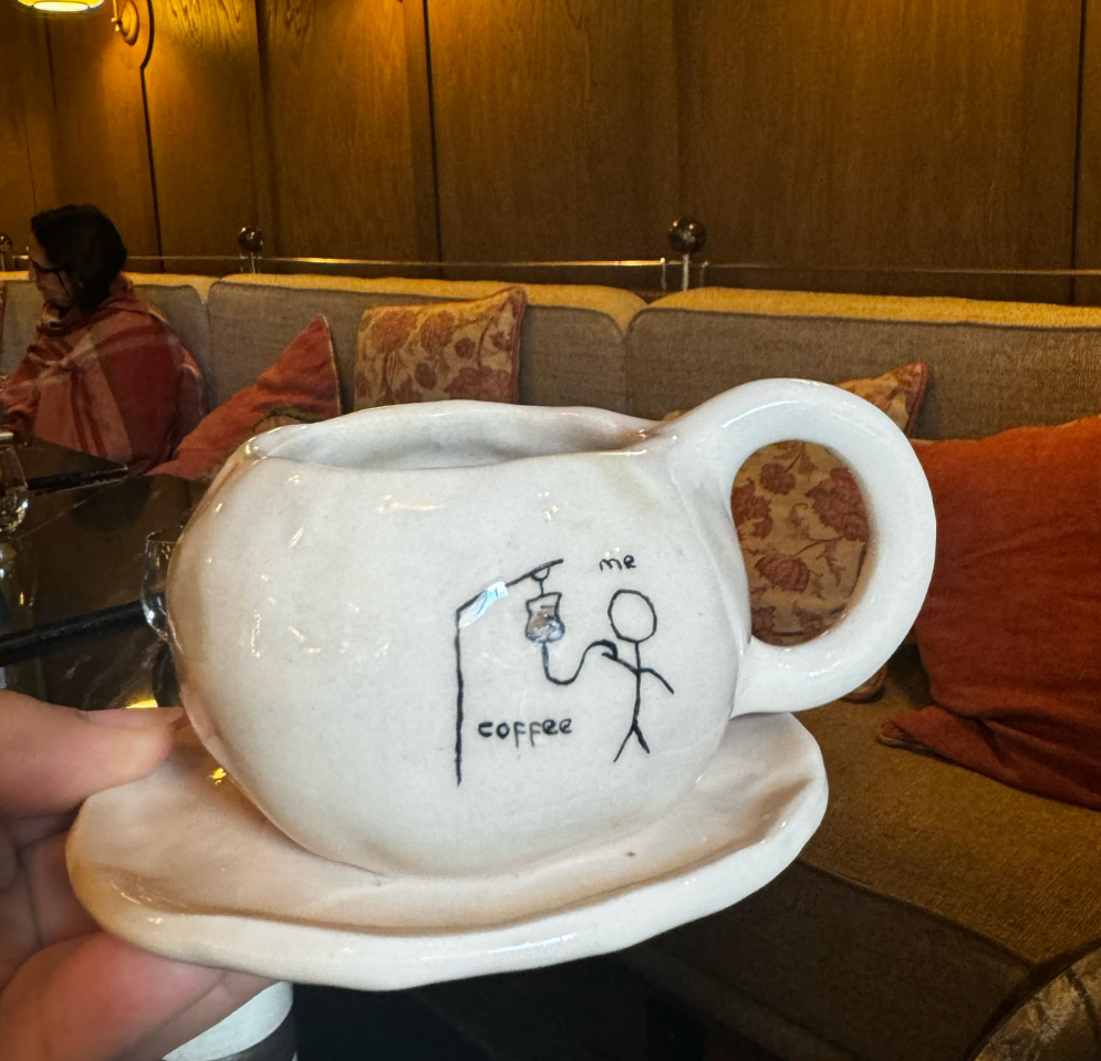 LIFE HAPPENS COFFEE HELPS