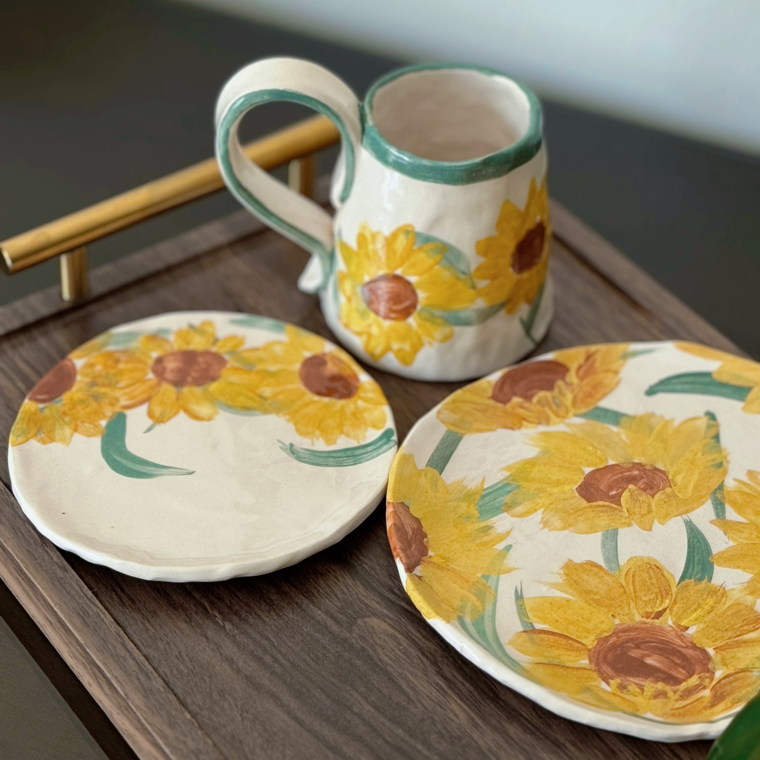 SUNFLOWER KISSED SET