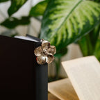 BOOKMARK-FLOWER METAL