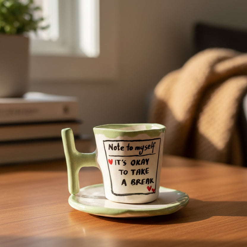 NOTE TO MYSELF: IT'S OKAY TO TAKE A BREAK
