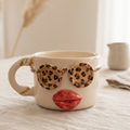 LEOPARD LADY MUG