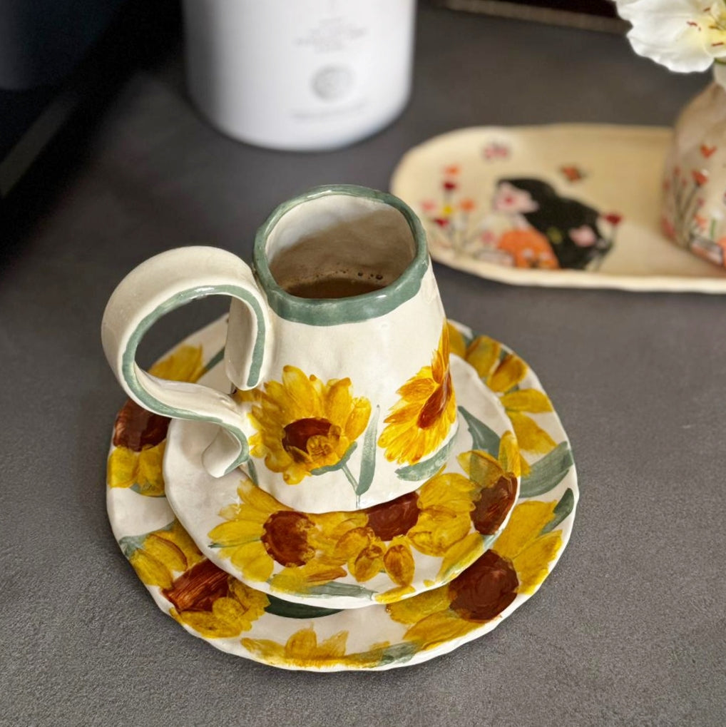 SUNFLOWER KISSED SET